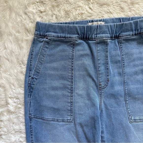 Madewell Jeans Pull-On Relaxed Elastic Waist Stretch Comfort Casual S - Picture 6 of 12